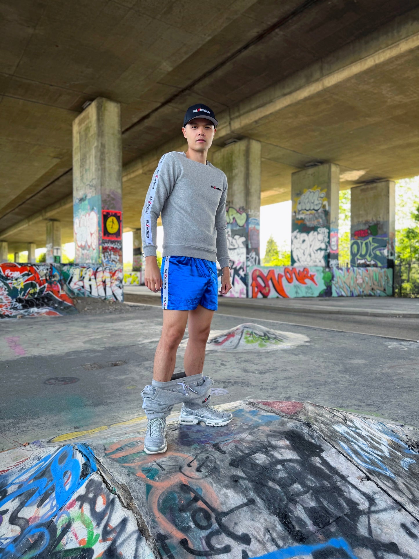 Sk8erboy® Shiny Boxer shorts blue