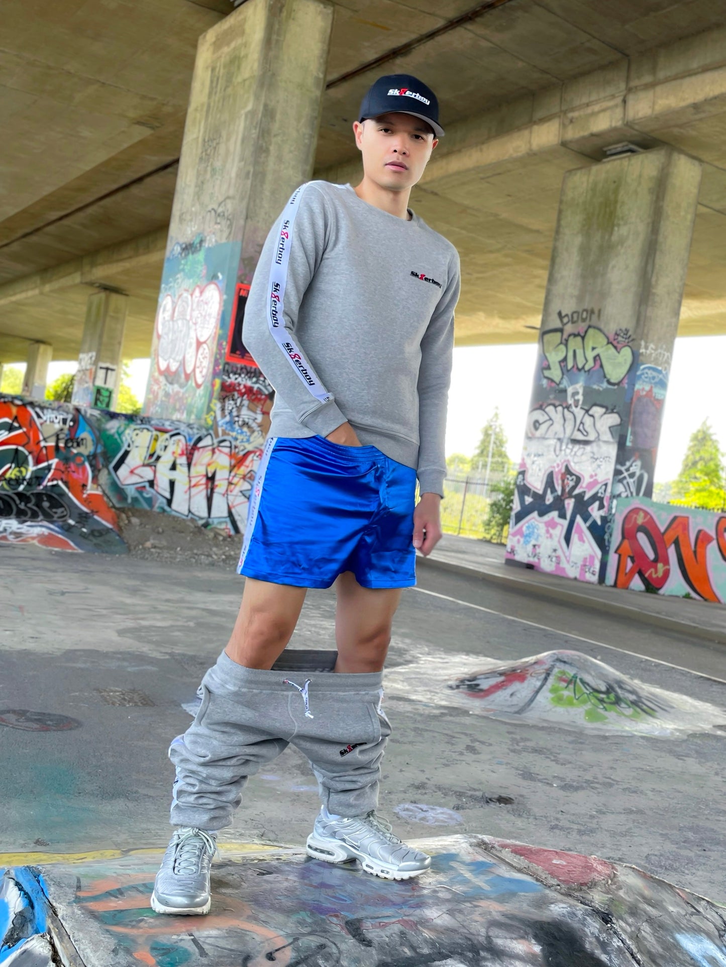 Sk8erboy® Shiny Boxer shorts blue