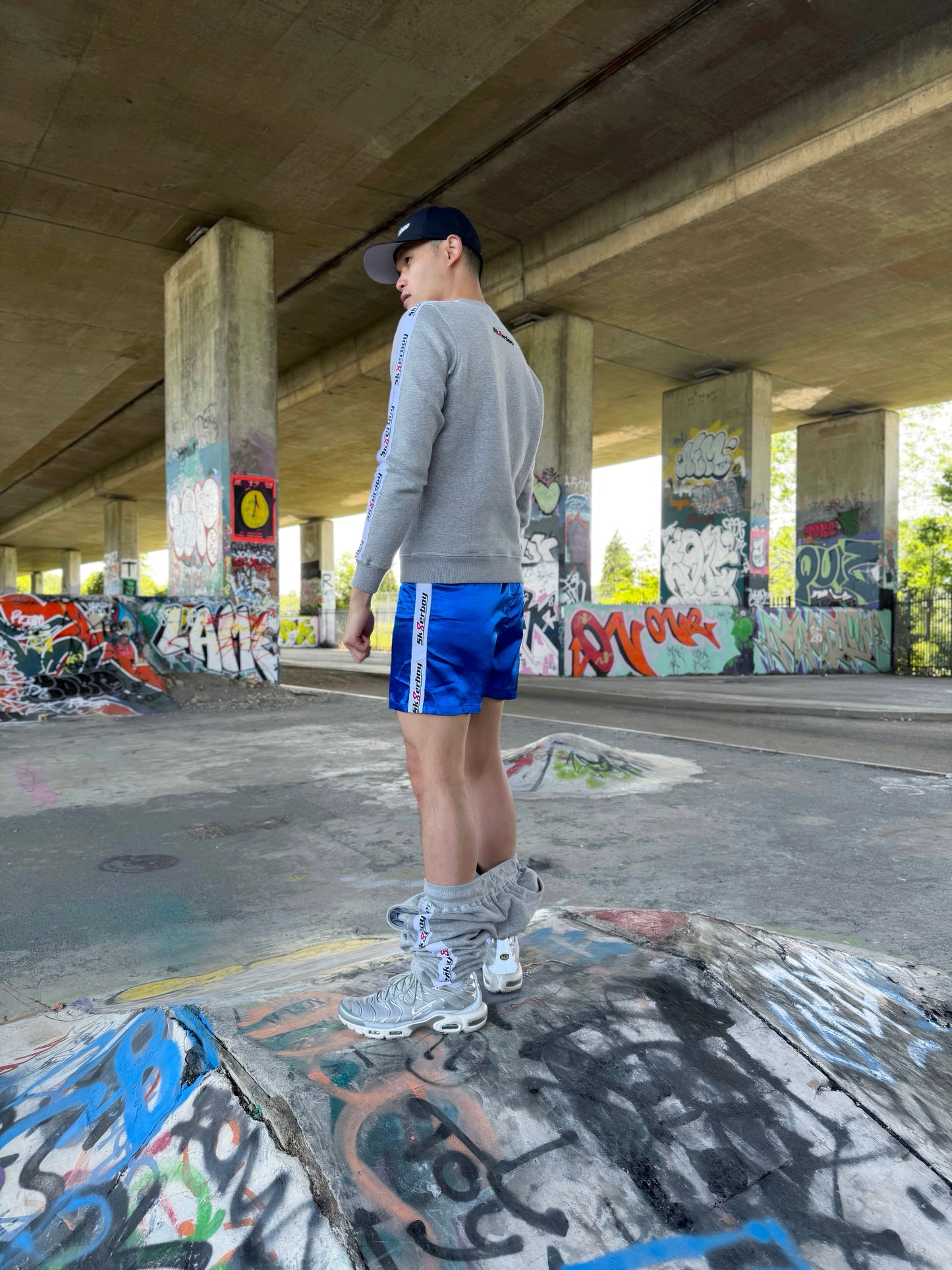 Sk8erboy® Shiny Boxer shorts blue