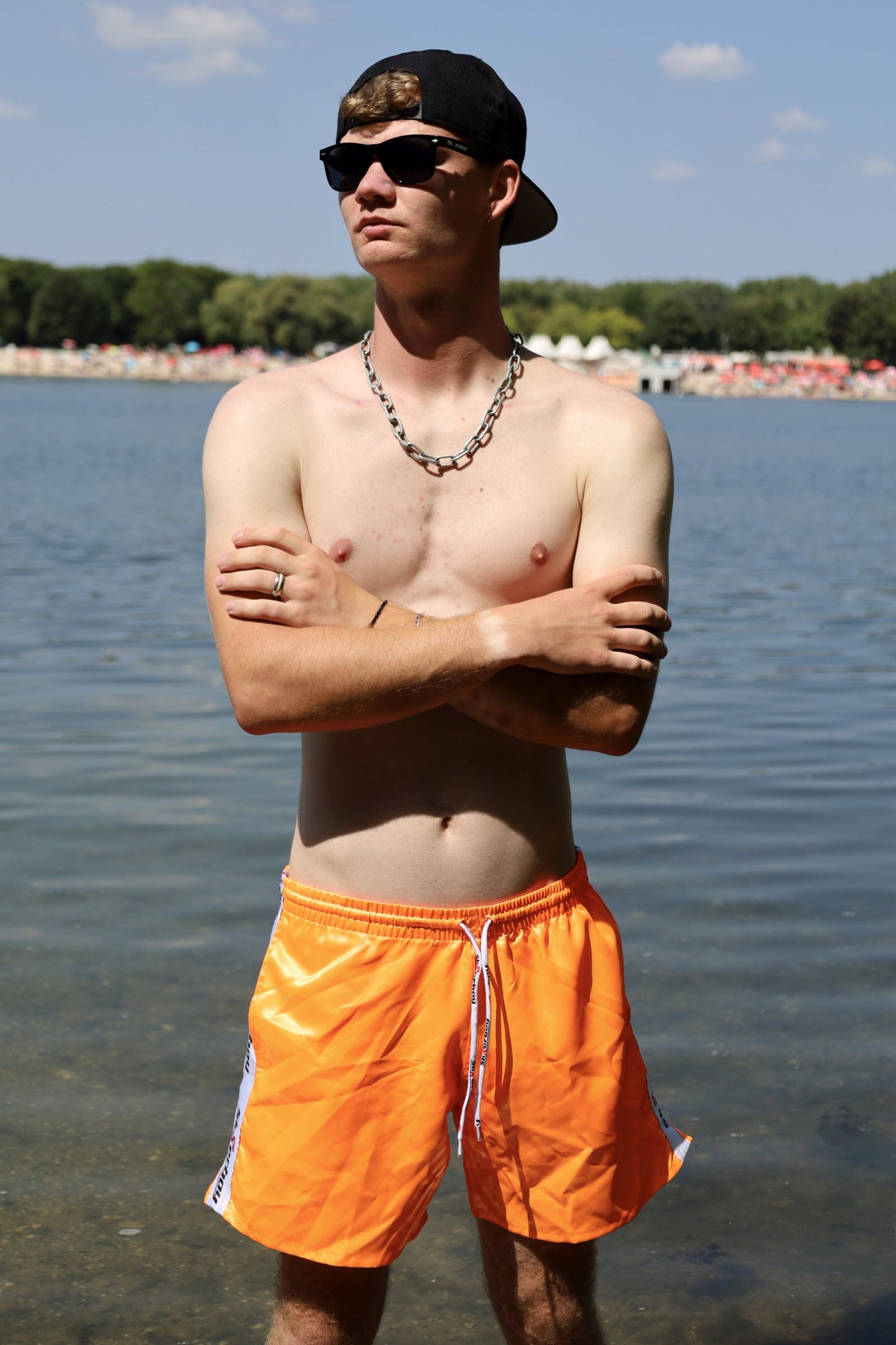 Sk8erboy® Sport shorts neon-orange