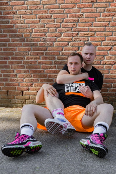 Sk8erboy® Sport shorts neon-orange