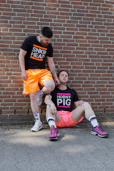 Sk8erboy® Sport shorts neon-orange