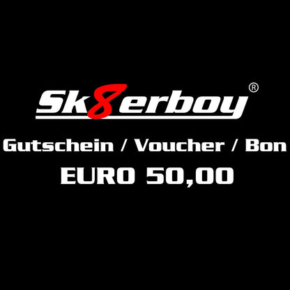 Sk8erboy® Geschenkgutschein