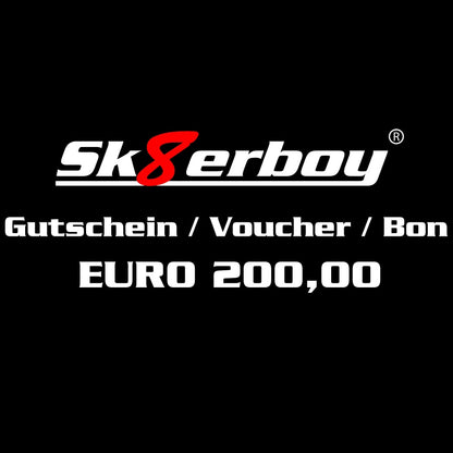 Sk8erboy® Geschenkgutschein